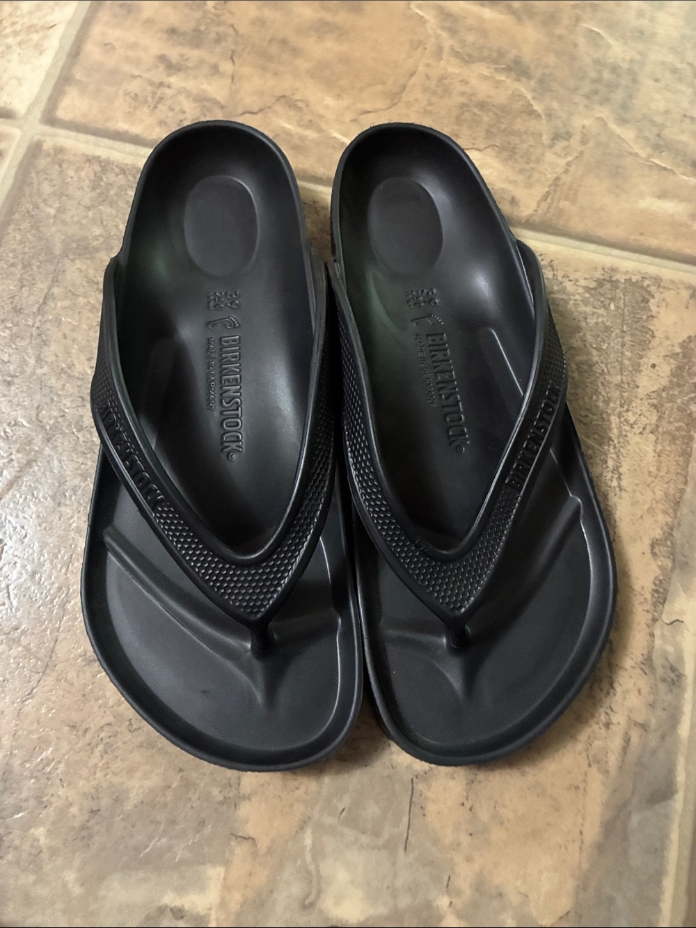 Birkenstock Black Honolulu Flip Flop Sandals
